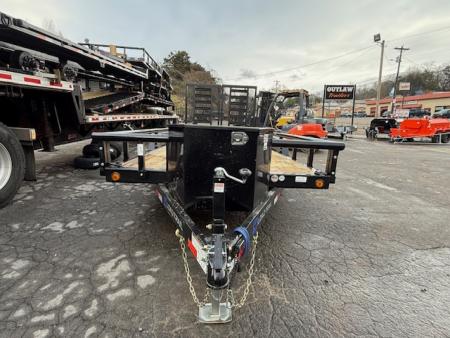 New Load Trail Utility 83x16 10K 5' HD Split Gate & Tool Box