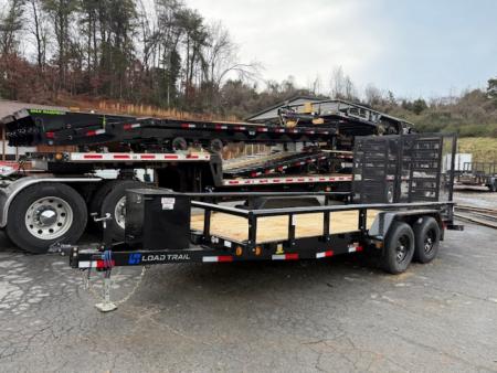 New Load Trail Utility 83x16 10K 5' HD Split Gate & Tool Box