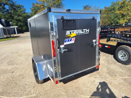 New 5x8 Cargo / Enclosed Trailer W/ Ramp Door and Side Door