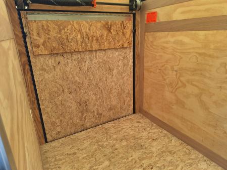 New 5x8 Cargo / Enclosed Trailer W/ Ramp Door and Side Door