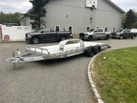 New EXAMPLE / 2027 ALCOM ECO-7X20 Aluminum Deck Car Hauler