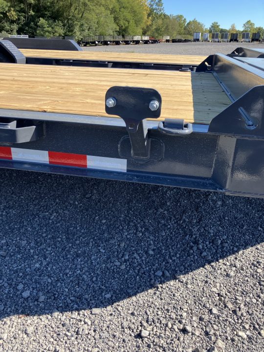 New 2027 Iron Bull 83x22 14000 GVWR 3' Dovetail w/Rampage Ramps Equipment Trailer