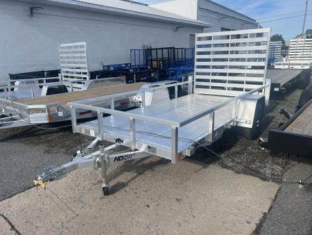 New 2027 Black Rhino LS 6x12 3K Aluminum Deck Utility Trailer