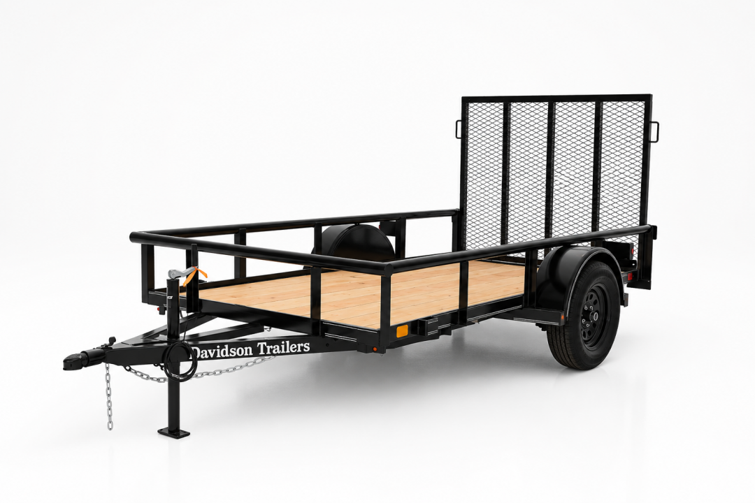 New 2027 Stagecoach 5X10 Pipe Top Single Axle