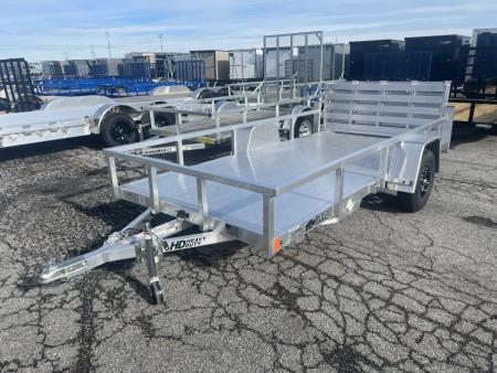 New 2027 Black Rhino LS 6X12 Aluminum Deck Utility Trailer