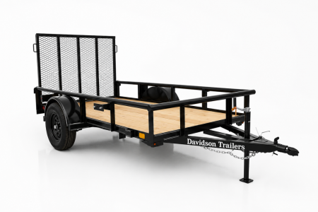 New 2027 Stagecoach 5X10 Pipe Top Single Axle