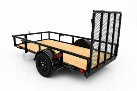 New 2027 Stagecoach 5X10 Pipe Top Single Axle