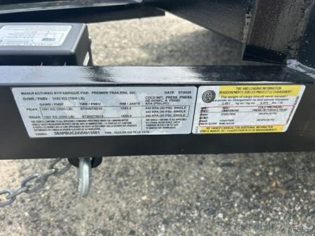 New 2027 Premier Trailers Inc. 5'X10 ft. 7,000 lb. GVWR Utility Trailer
