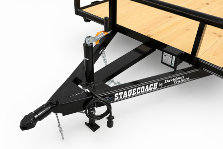 New 2027 Stagecoach 83X14 Pipe Top Tandem Axle