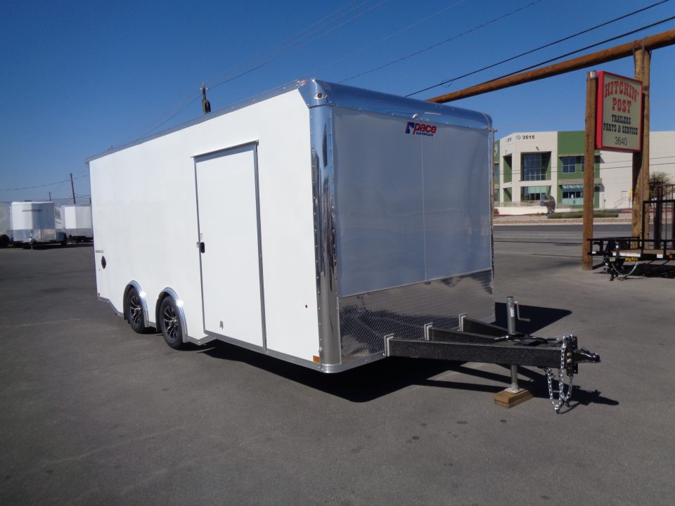 New 2027 Pace American * Cargo Sport * 8.5x20Ft Tandem Axle 7k Enclosed Race Trailer