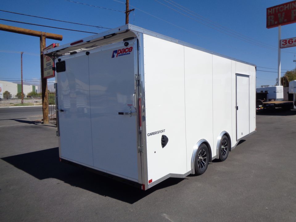 New 2027 Pace American * Cargo Sport * 8.5x20Ft Tandem Axle 7k Enclosed Race Trailer