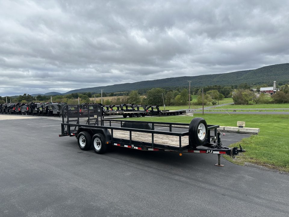 Used 2018 PJ Trailers P7 Utility Trailer 20'