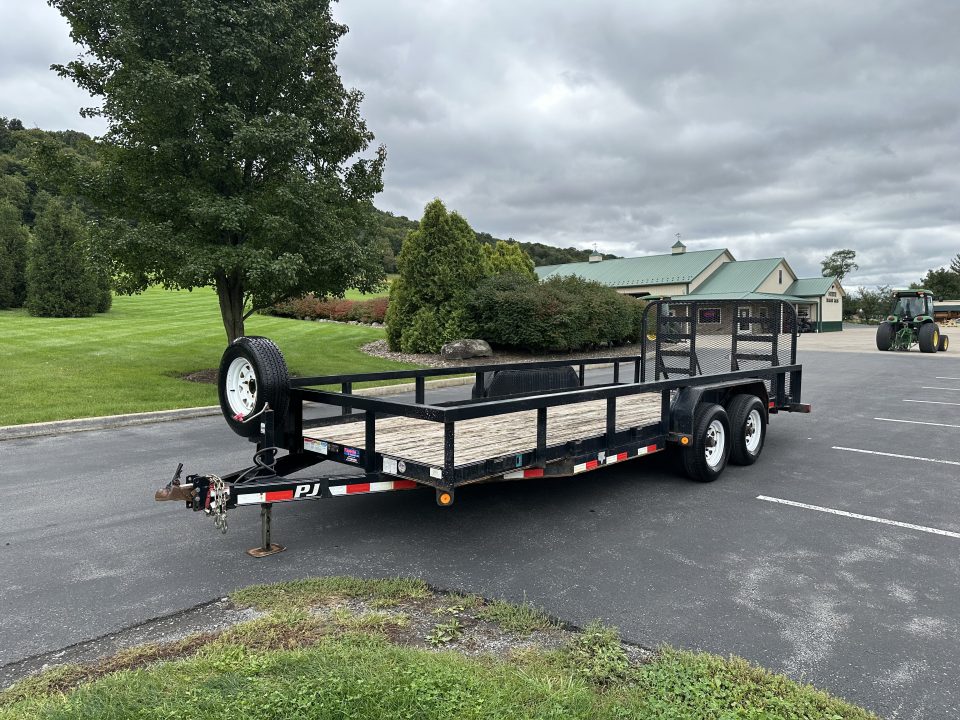 Used 2018 PJ Trailers P7 Utility Trailer 20'
