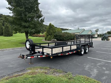 Used 2018 PJ Trailers P7 Utility Trailer 20'