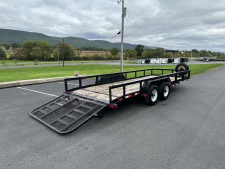 Used 2018 PJ Trailers P7 Utility Trailer 20'