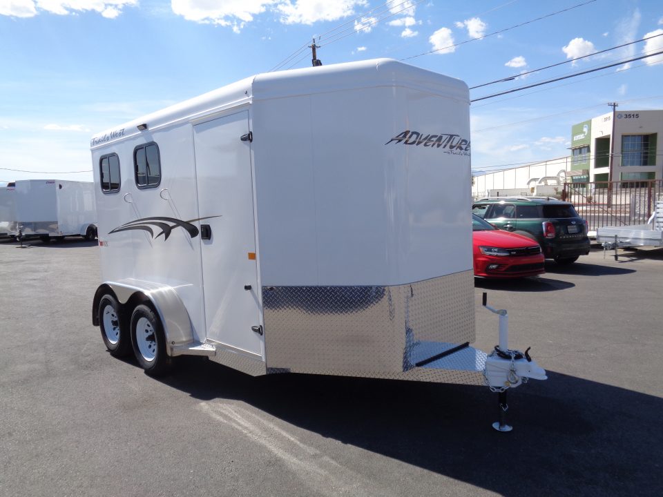 New 2027 Trails West *ADV MX II 2H * ADVENTURE MX II 2-Horse Slant Load Horse Trailer