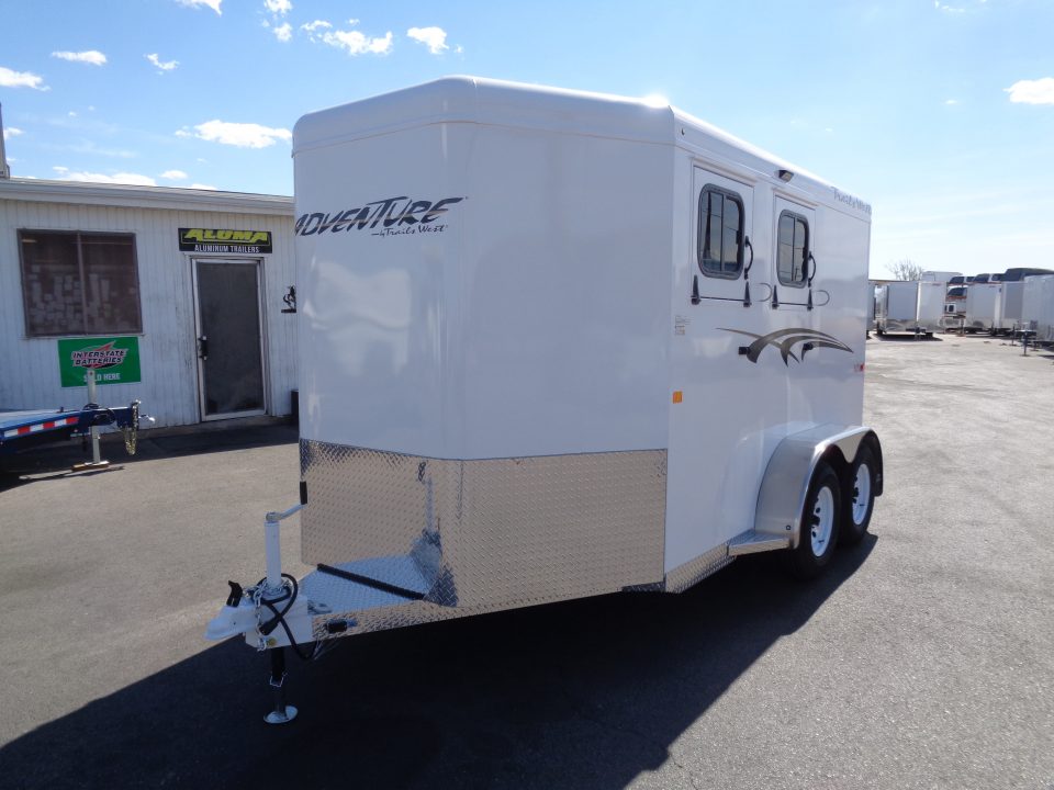 New 2027 Trails West *ADV MX II 2H * ADVENTURE MX II 2-Horse Slant Load Horse Trailer