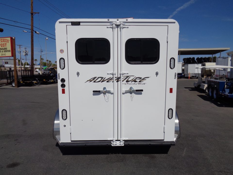 New 2027 Trails West *ADV MX II 2H * ADVENTURE MX II 2-Horse Slant Load Horse Trailer