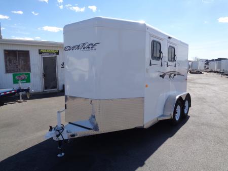 New 2027 Trails West *ADV MX II 2H * ADVENTURE MX II 2-Horse Slant Load Horse Trailer