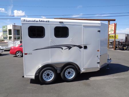 New 2027 Trails West *ADV MX II 2H * ADVENTURE MX II 2-Horse Slant Load Horse Trailer