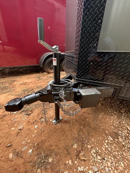 New 2026 Family Trailer 6x12 Tandem Axles Cargo / Enclosed Trailer- Screwless Exterior- Blackout Pkg- Rear Spoiler
