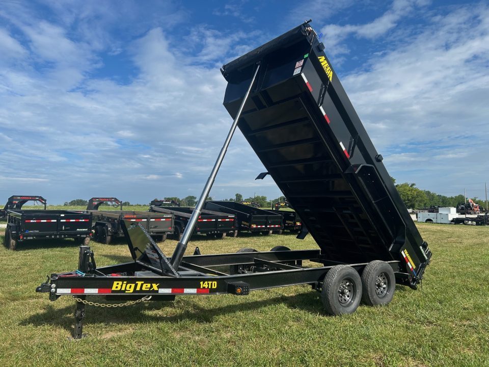 New 2027 Big Tex 83x16 Tandem 15.4K Telescopic Dump w/ 7 Gauge Floor & 2' Sides