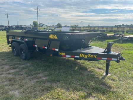 New 2027 Big Tex 83x16 Tandem 15.4K Telescopic Dump w/ 7 Gauge Floor & 2' Sides