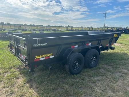 New 2027 Big Tex 83x16 Tandem 15.4K Telescopic Dump w/ 7 Gauge Floor & 2' Sides