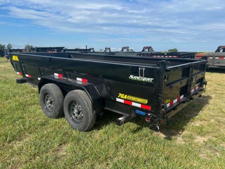 New 2027 Big Tex 83x16 Tandem 15.4K Telescopic Dump w/ 7 Gauge Floor & 2' Sides
