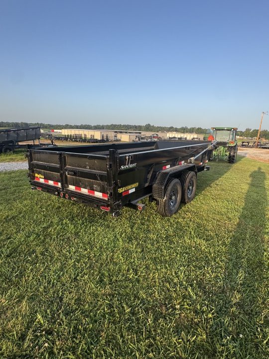 New 2027 Big Tex Trailers 14TD 83x16 Telescopic Dump Trailer W/2' Sides WITH HYDRO JACK WITH SPRING ARM TARP / SOLAR /14 PLY TIRES Dump Trailer