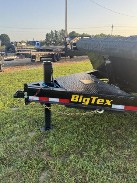 New 2027 Big Tex Trailers 14TD 83x16 Telescopic Dump Trailer W/2' Sides WITH HYDRO JACK WITH SPRING ARM TARP / SOLAR /14 PLY TIRES Dump Trailer