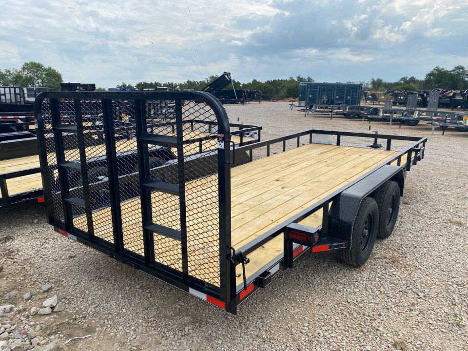 New 2027 Lacosta - 4' Gate - 83" x 16' Utility Trailer