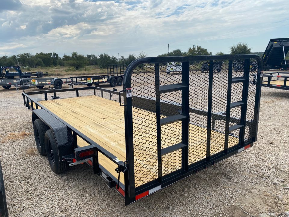 New 2027 Lacosta - 4' Gate - 83" x 16' Utility Trailer