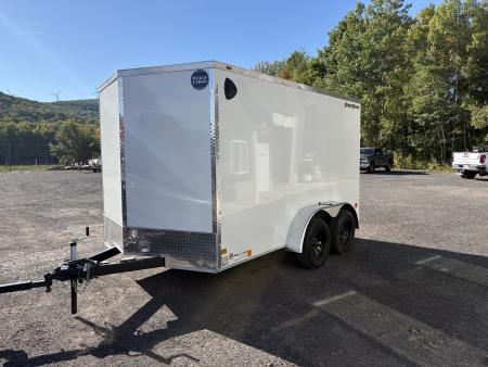 New 2027 Wells Cargo Fasttrac Deluxe 7x12 Cargo / Enclosed Trailer With Ramp