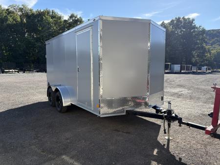 New 2027 Wells Cargo Fasttrac Deluxe 7x14 6'6  Interior Height Cargo / Enclosed Trailer with Ramp
