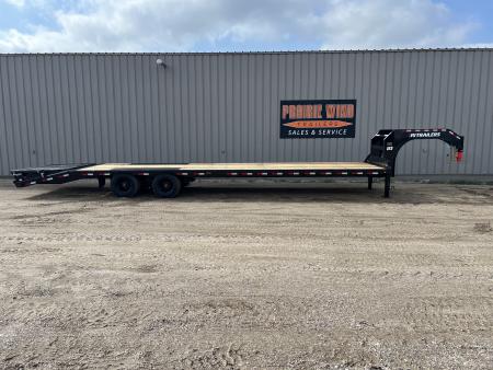 New 2027 PJ Trailers 36 Tandem Dual Gooseneck Flatbed Trailer