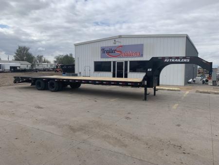 New 2027 PJ Trailers LD322 32' X 102" Flatbed Trailer