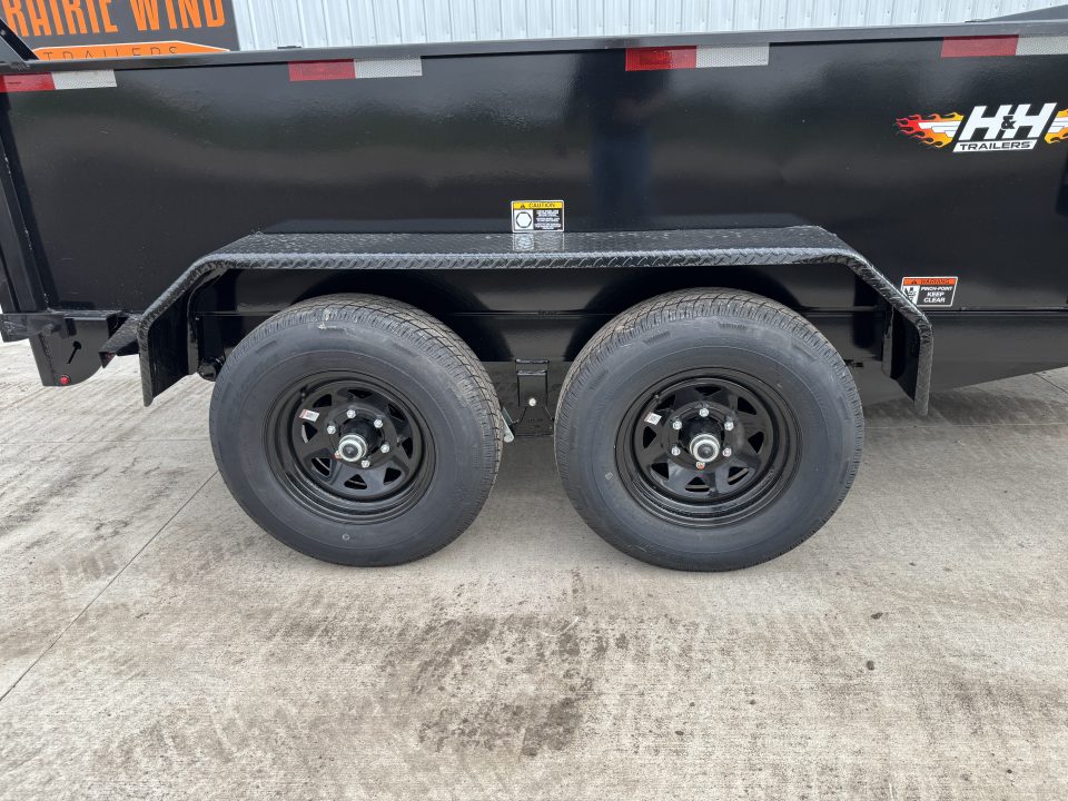 New 2027 H&H Trailers UD7610-10K Dump Trailer