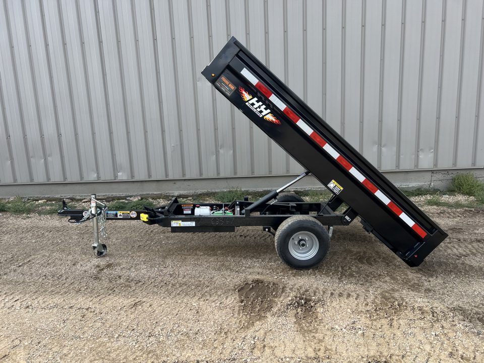 New 2027 H&H Trailers 8' Homeowner / UTV Dump Trailer