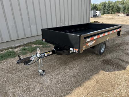 New 2027 H&H Trailers 8' Homeowner / UTV Dump Trailer