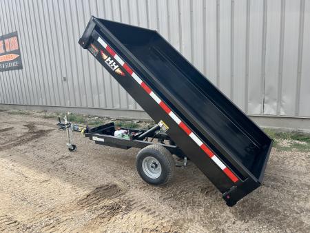New 2027 H&H Trailers 8' Homeowner / UTV Dump Trailer