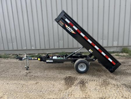 New 2027 H&H Trailers 8' Homeowner / UTV Dump Trailer