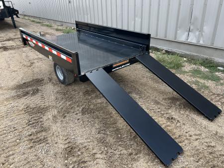 New 2027 H&H Trailers 8' Homeowner / UTV Dump Trailer