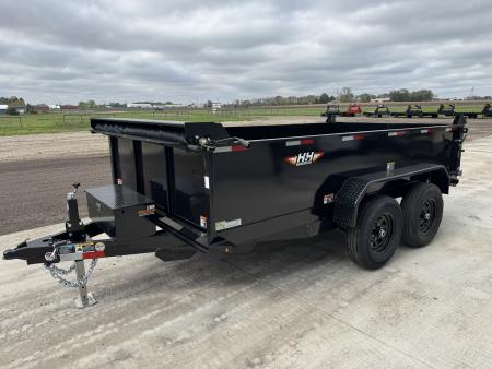 New 2027 H&H Trailers UD7612-10 Dump Trailer