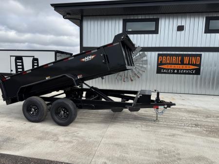 New 2027 H&H Trailers UD7612-10 Dump Trailer