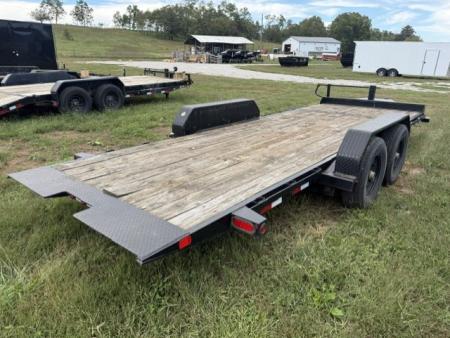 Used 2019 Big Tex Trailers 83"X20 (16+4) Tilt Trailer