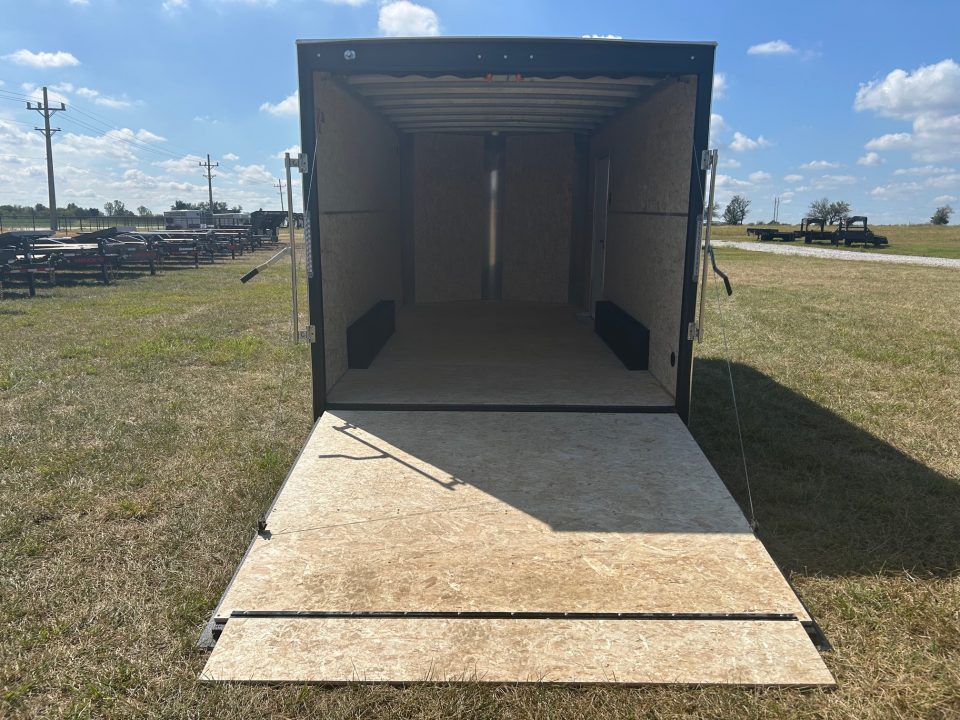 New 2027 H&H 8x16 Tandem 10K Cargo w/ 7' Interior Height, .080 Exterior, & Ramp Door