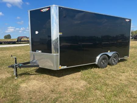 New 2027 H&H 8x16 Tandem 10K Cargo w/ 7' Interior Height, .080 Exterior, & Ramp Door