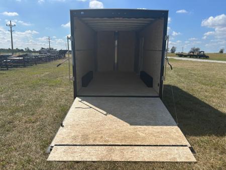 New 2027 H&H 8x16 Tandem 10K Cargo w/ 7' Interior Height, .080 Exterior, & Ramp Door