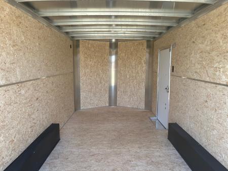 New 2027 H&H 8x16 Tandem 10K Cargo w/ 7' Interior Height, .080 Exterior, & Ramp Door